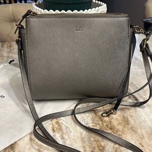 Lo & Sons Gray Crossbody Bag